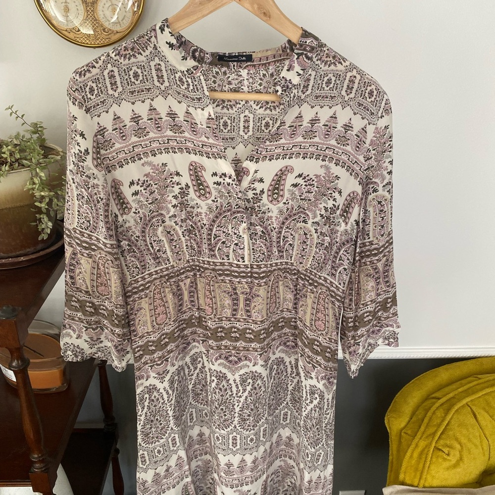 Massimo Dutti Silk Dress